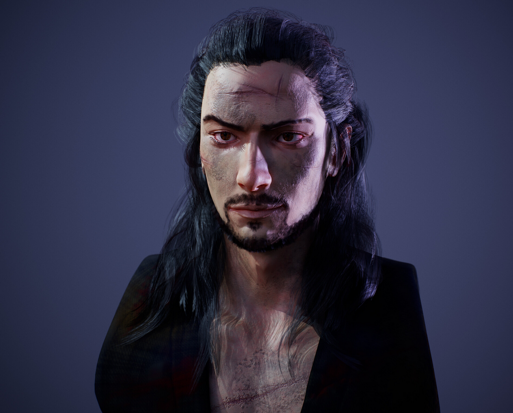 Musashi character model