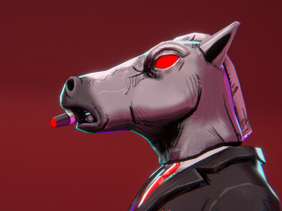 Stylized character rendered in Unity URP